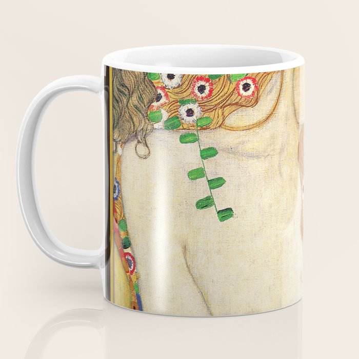 Mother and Baby - Gustav Klimt Coffee Mug Gallery Image 3