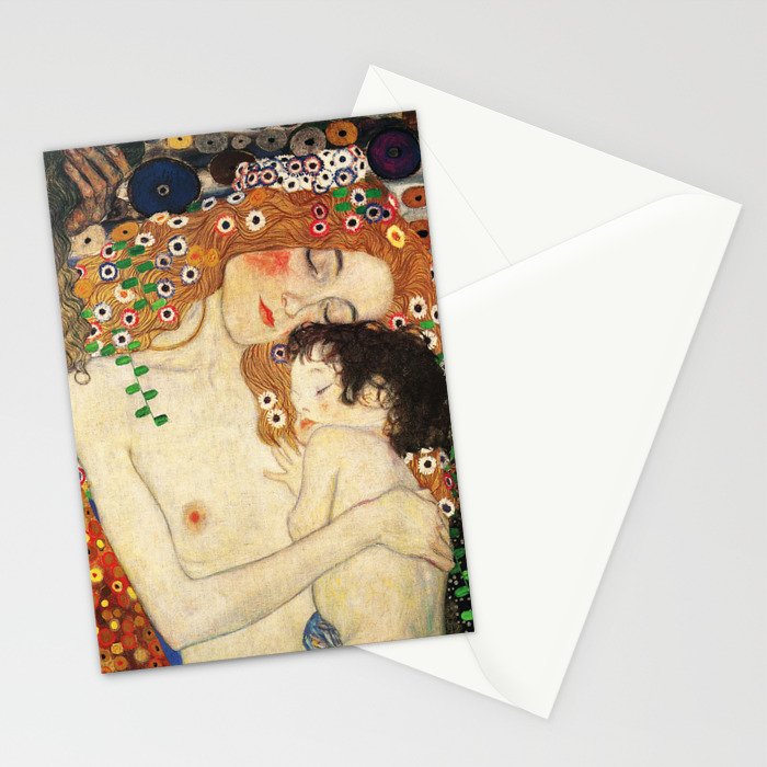 Mother and Baby - Gustav Klimt Stationery Card Gallery Image 2