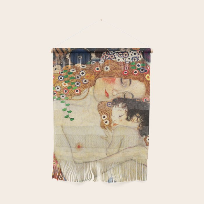 Mother and Baby - Gustav Klimt Wall Hanging Gallery Image 1