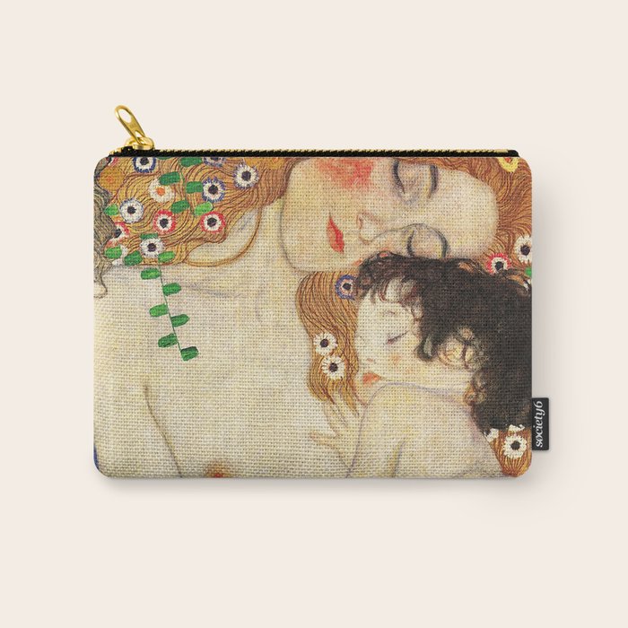 Mother and Baby - Gustav Klimt Carry All Pouch Gallery Image 1
