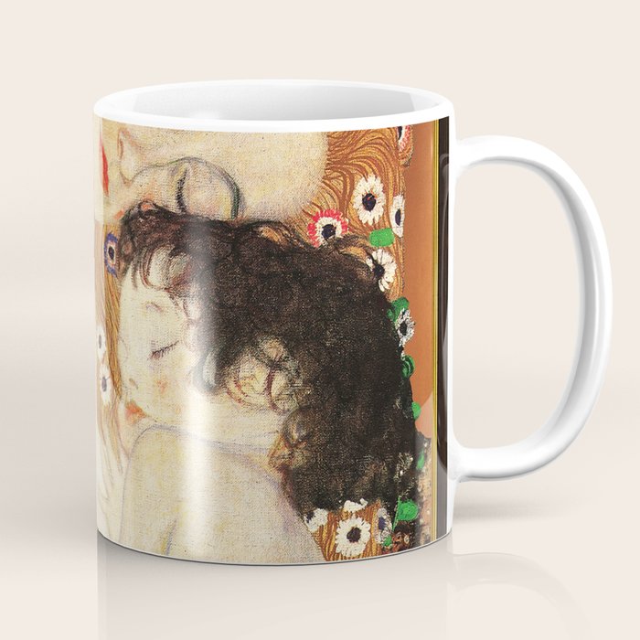 Mother and Baby - Gustav Klimt Coffee Mug Gallery Image 1