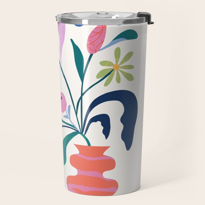 Flower market Travel Mug Gallery Image 2