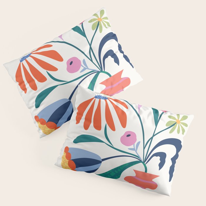 Flower market Pillow Sham Gallery Image 3