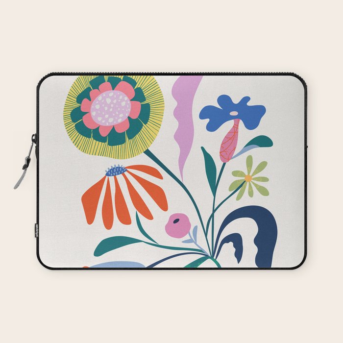 Flower market Laptop Sleeve Gallery Image 1
