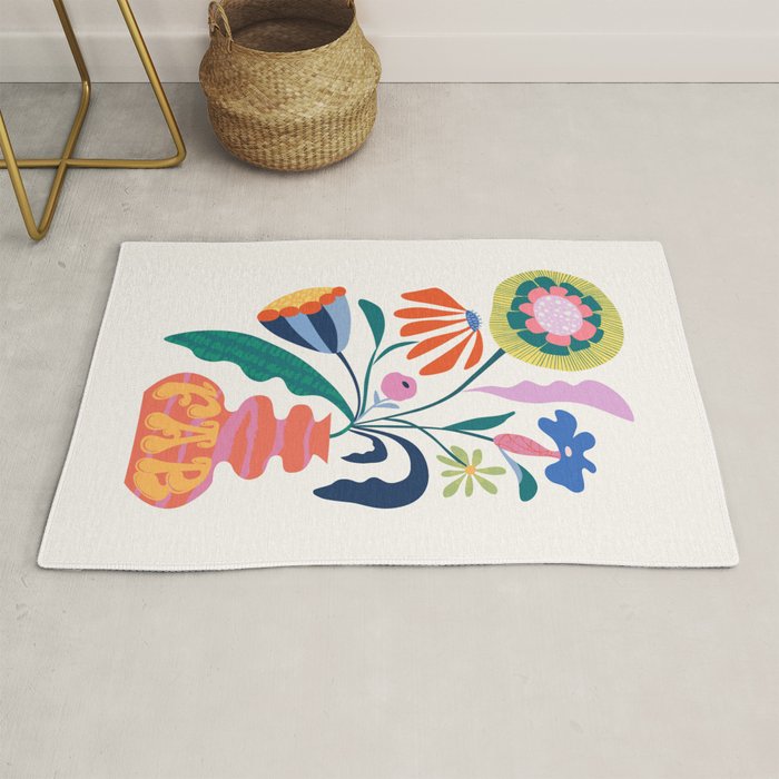 Flower market Rug Gallery Image 1