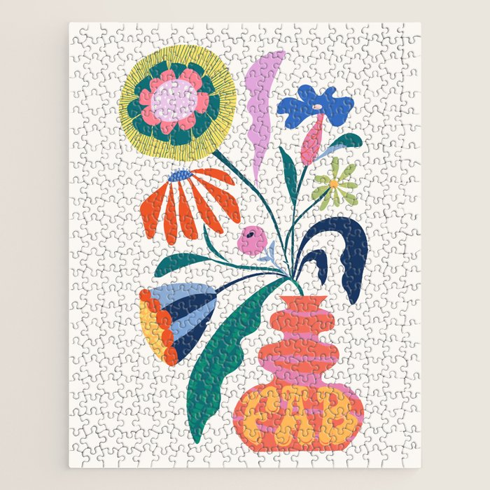 Flower market Jigsaw Puzzle Gallery Image 1