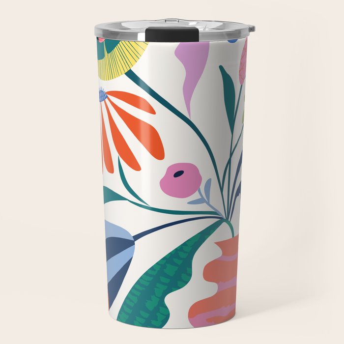 Flower market Travel Mug Gallery Image 1
