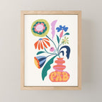 Flower market Mini Art Print Gallery Image 1