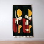 Abstract Daisy 01 Window Curtain Gallery Image 3