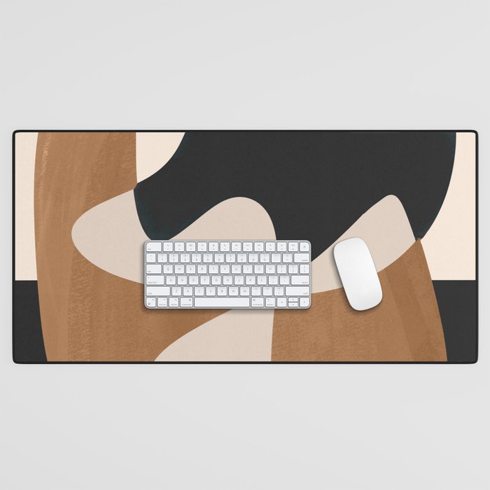 Abstract Figure 3 Desk Mat Gallery Image 1