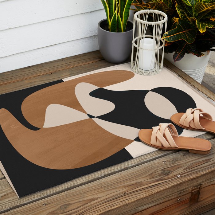 Abstract Figure 3 Outdoor Rug Gallery Image 2