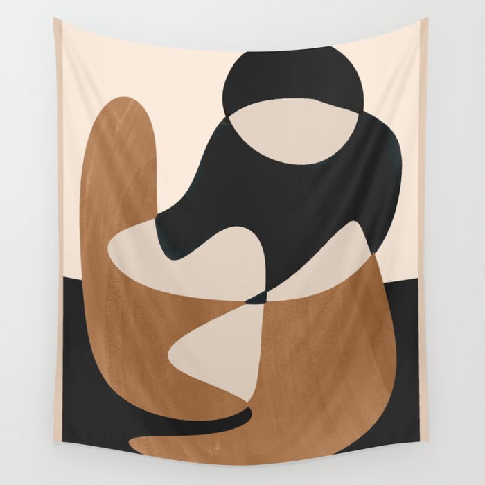 Abstract Figure 3 Wall Tapestry Gallery Image 1