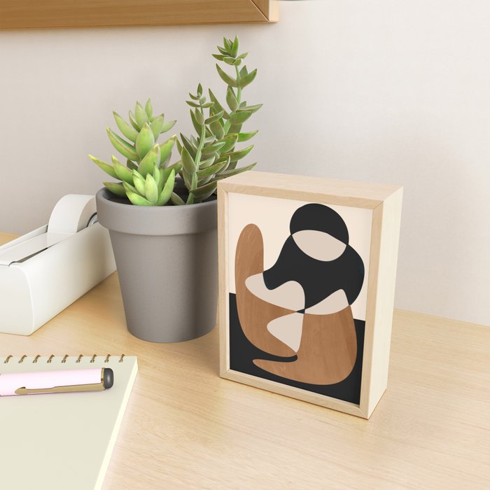Abstract Figure 3 Mini Art Print Gallery Image 2