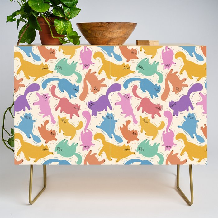 Rainbow Cats Credenza Gallery Image 1