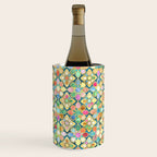 Gilded Moroccan Mosaic Tiles Wine Chiller Gallery Image 1