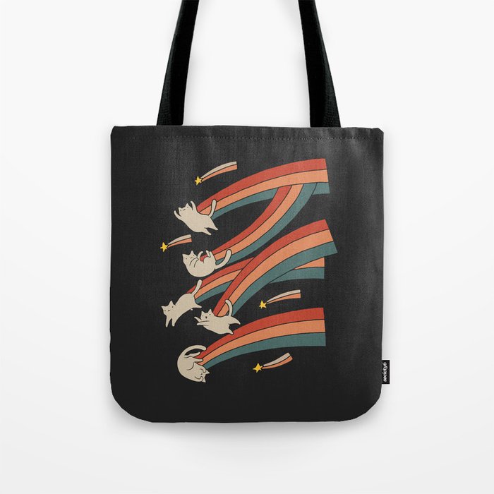 Cat Landscape 164: The Shooting Stars Tote Bag Gallery Image 1