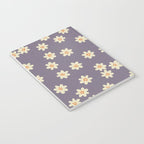 Tiny Flowers / Lavender & Orange Notebook Gallery Image 3