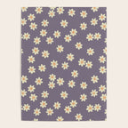 Tiny Flowers / Lavender & Orange Poster Gallery Image 4