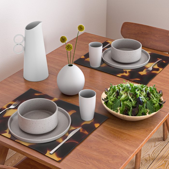 Tortoise Shell | Monarch Placemat Gallery Image 2