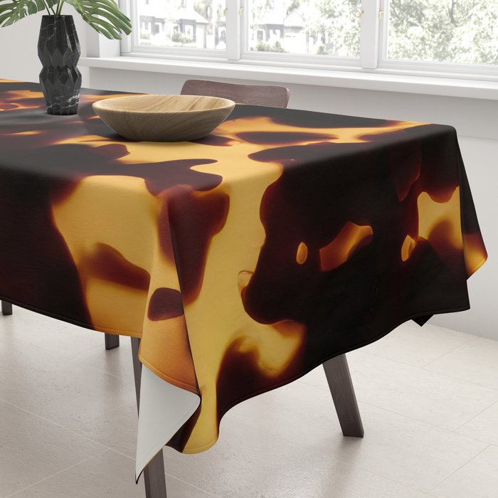 Tortoise Shell | Monarch Tablecloth Gallery Image 3