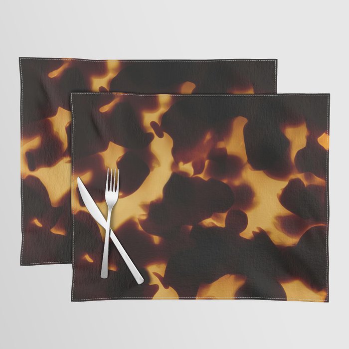 Tortoise Shell | Monarch Placemat Gallery Image 1