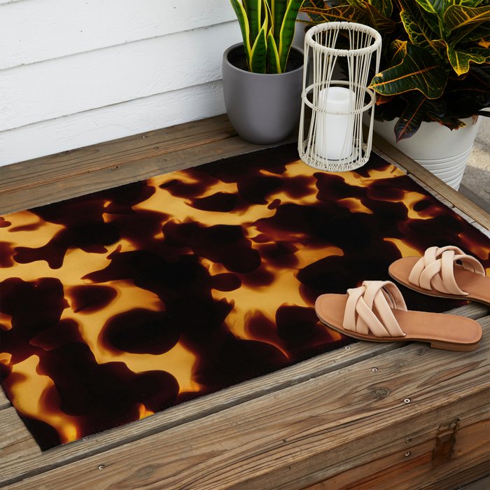 Tortoise Shell | Monarch Outdoor Rug Gallery Image 2