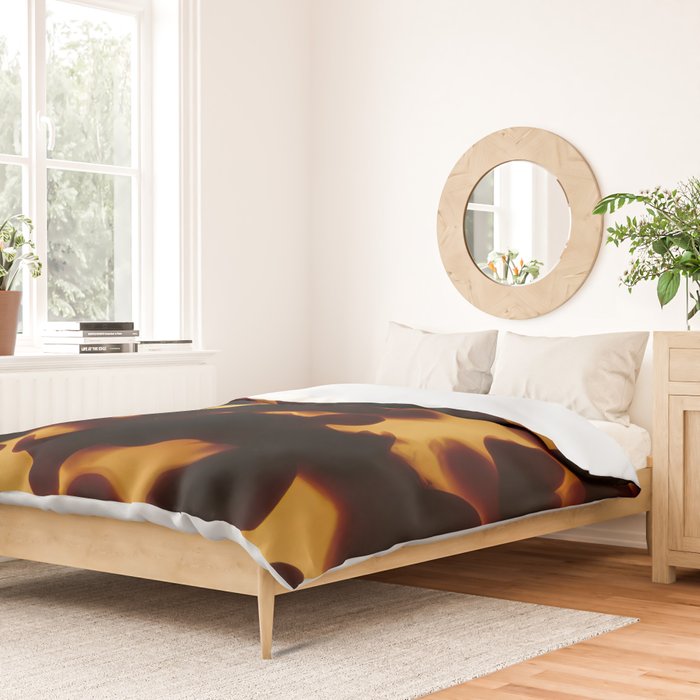 Tortoise Shell | Monarch Duvet Cover Gallery Image 2