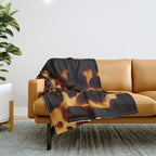Tortoise Shell | Monarch Throw Blanket Gallery Image 1