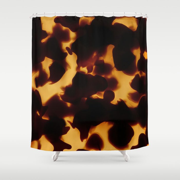 Tortoise Shell | Monarch Shower Curtain Gallery Image 1