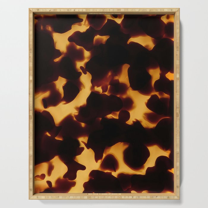 Tortoise Shell | Monarch Serving Tray Gallery Image 1