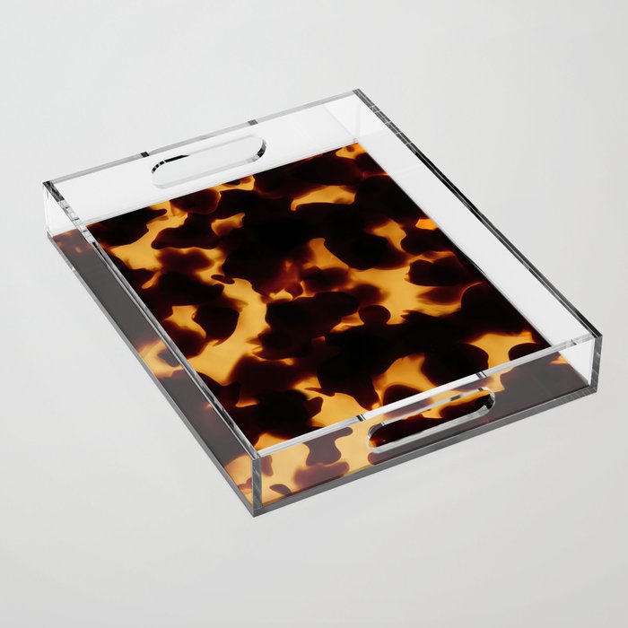 Tortoise Shell | Monarch Acrylic Tray Gallery Image 1