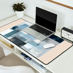 Soft Blue Forms III Desk Mat Gallery Image 2