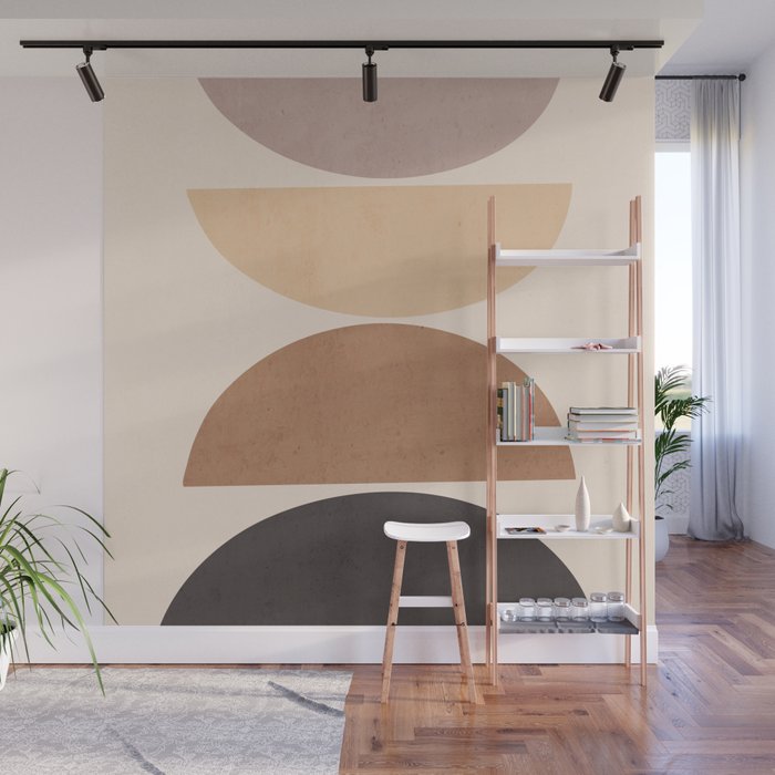 Abstract Art  Shapes 30 Wall Mural Gallery Image 1