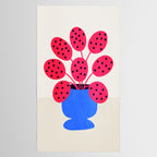 Blueberry Vase & French Fuchsia Leaves: Vases & Stuff 03 Tablecloth Gallery Image 2