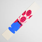 Blueberry Vase & French Fuchsia Leaves: Vases & Stuff 03 Table Runner Gallery Image 3