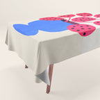 Blueberry Vase & French Fuchsia Leaves: Vases & Stuff 03 Tablecloth Gallery Image 1