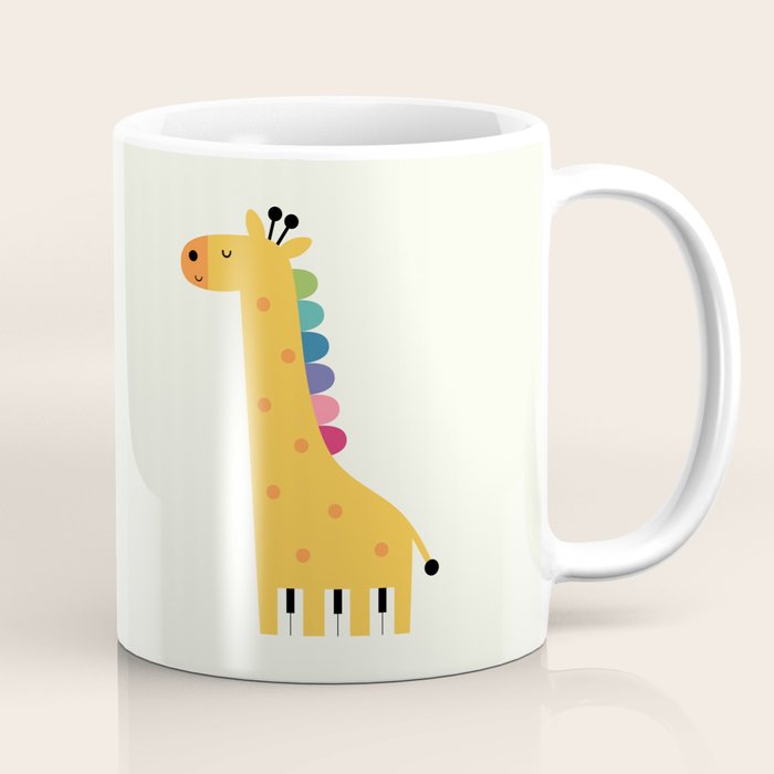 Giraffe Piano Coffee Mug Gallery Image 1