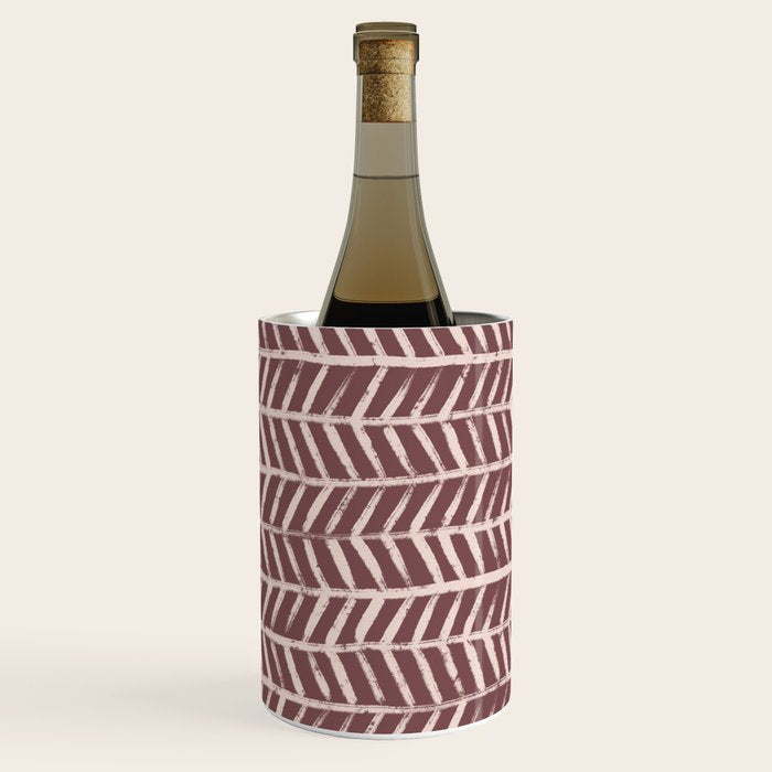 Simple Hand Drawn Pattern #9 Wine Chiller Gallery Image 1