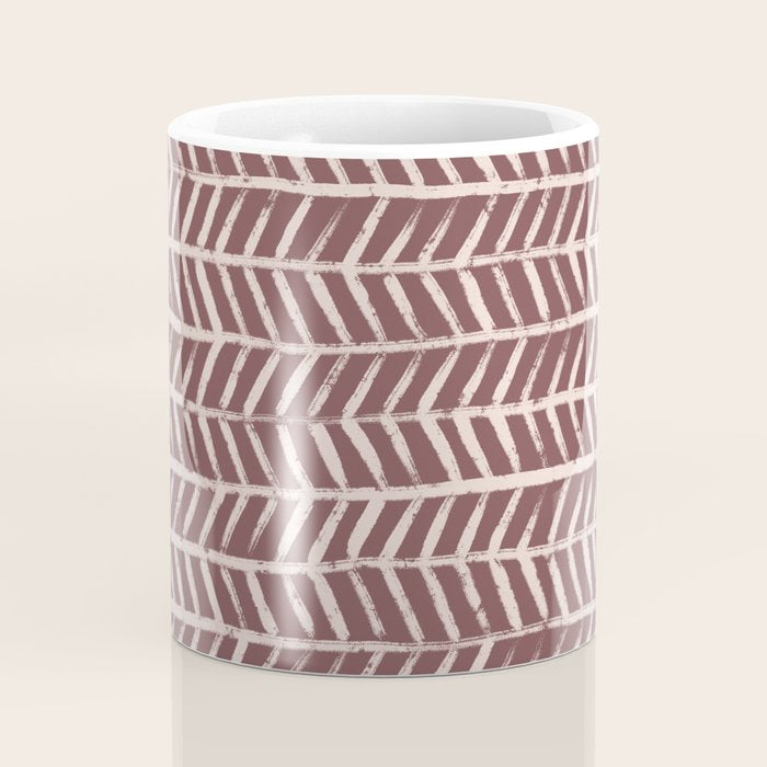 Simple Hand Drawn Pattern #9 Coffee Mug Gallery Image 4