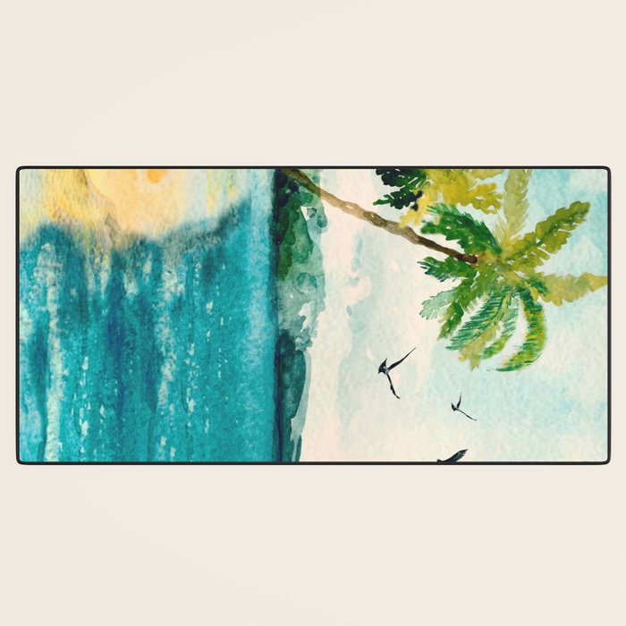 Palm Trees 1 Desk Mat Gallery Image 3