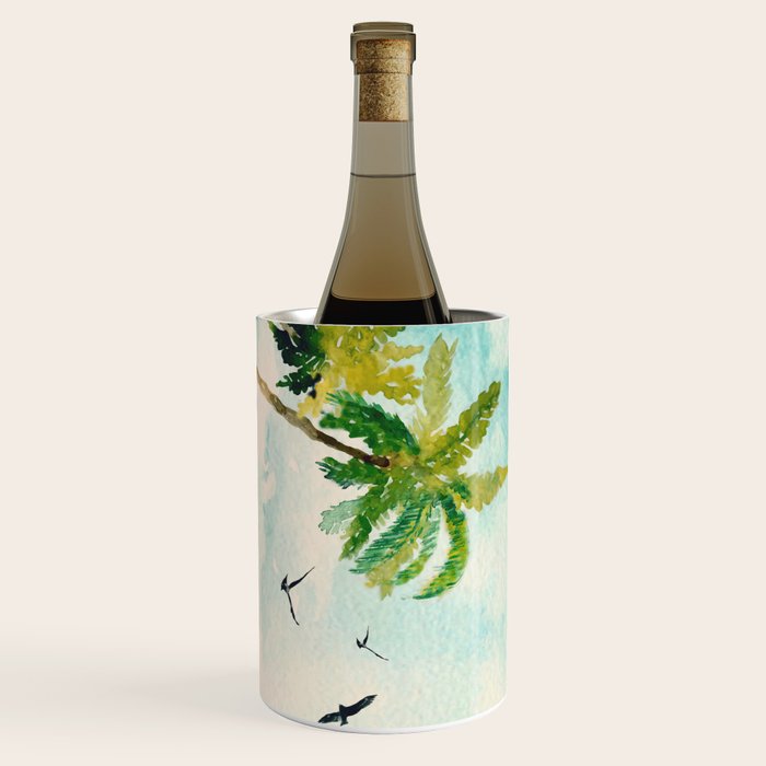 Palm Trees 1 Wine Chiller Gallery Image 3