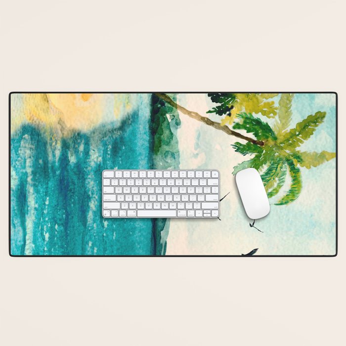 Palm Trees 1 Desk Mat Gallery Image 1