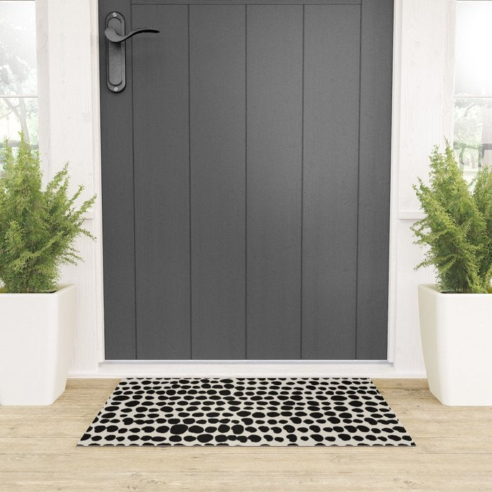 Irregular Polka Dot Pattern #1 Welcome Mat Gallery Image 3