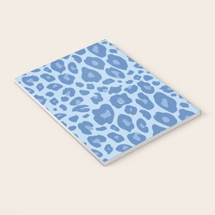 ultra bold leopard blue pastel Notebook Gallery Image 3