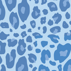 ultra bold leopard blue pastel Coffee Mug Gallery Image 2