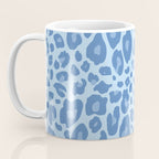 ultra bold leopard blue pastel Coffee Mug Gallery Image 3