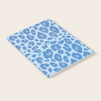 ultra bold leopard blue pastel Notebook Gallery Image 2