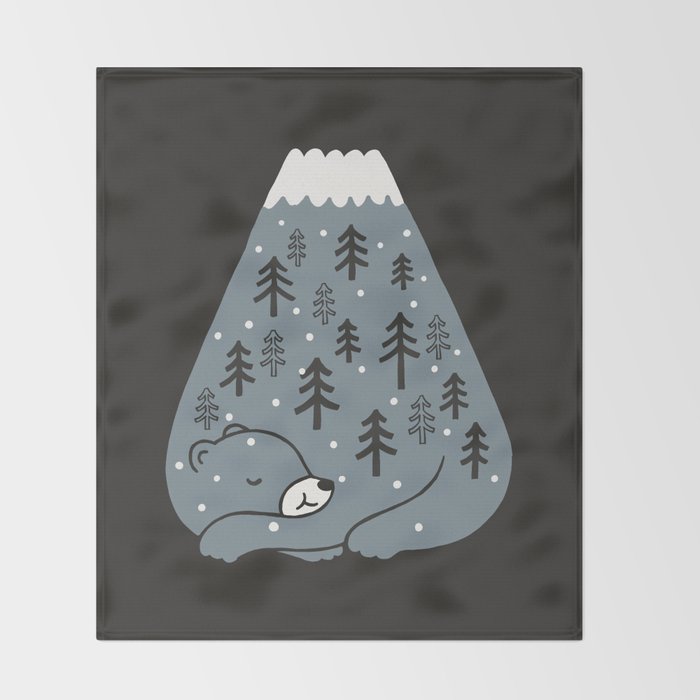 Season to Sleep Throw Blanket Gallery Image 2