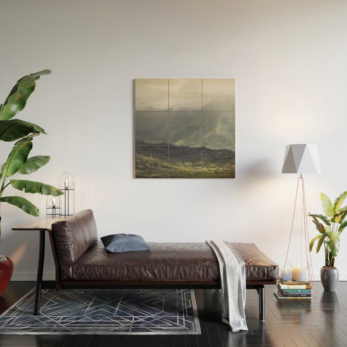 Tropical Mist Wood Wall Art Gallery Image 2