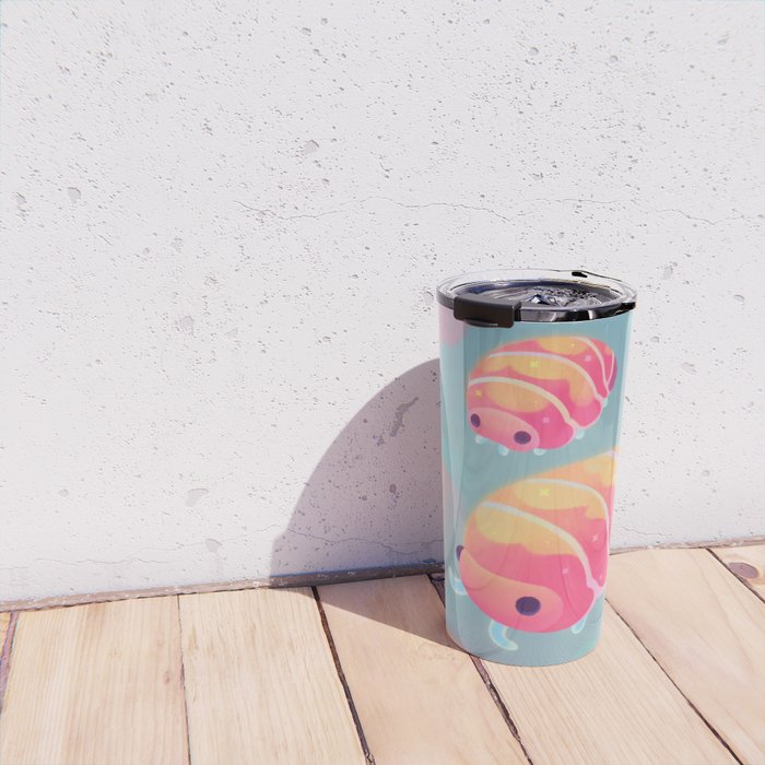 Cloud isopod - sunset Travel Mug Gallery Image 4
